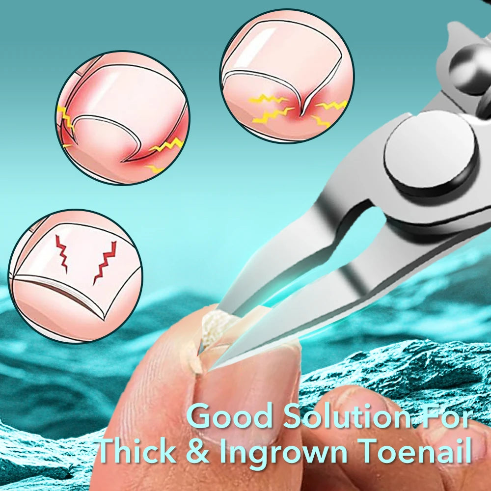 1Pcs Toe Nail Clippers Nail Correction Thick Nail Ingrown Toenails Nippers Dead Skin Nail Art Pedicure Care Plier Cutter