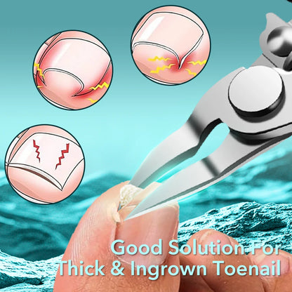1Pcs Toe Nail Clippers Nail Correction Thick Nail Ingrown Toenails Nippers Dead Skin Nail Art Pedicure Care Plier Cutter