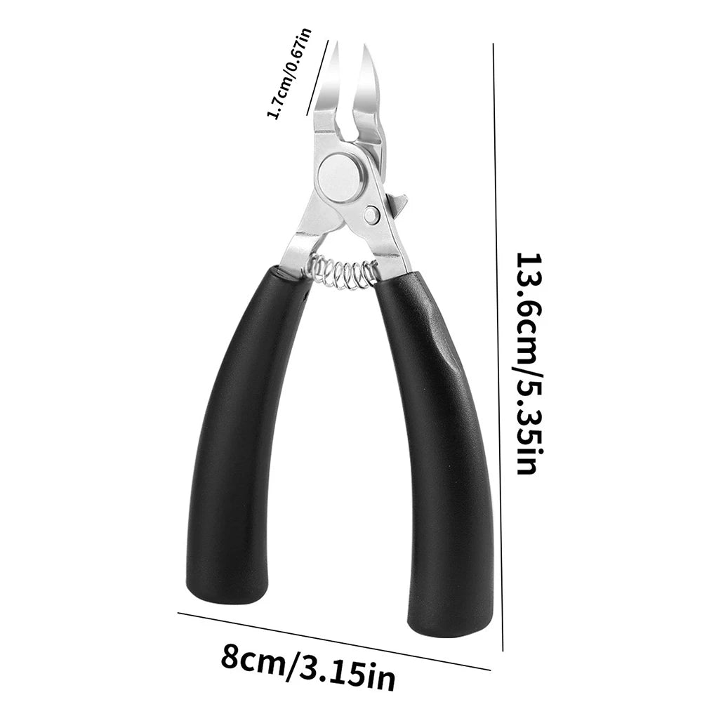 1Pcs Toe Nail Clippers Nail Correction Thick Nail Ingrown Toenails Nippers Dead Skin Nail Art Pedicure Care Plier Cutter